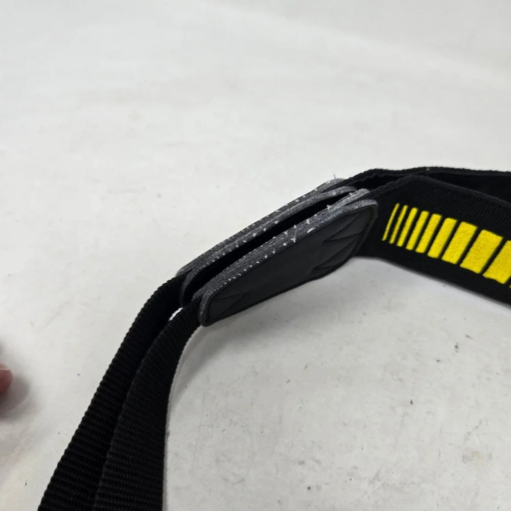 Nikon Camera Neck Strap Black Yellow Embroidered Logo Adjustable DSLR SLR